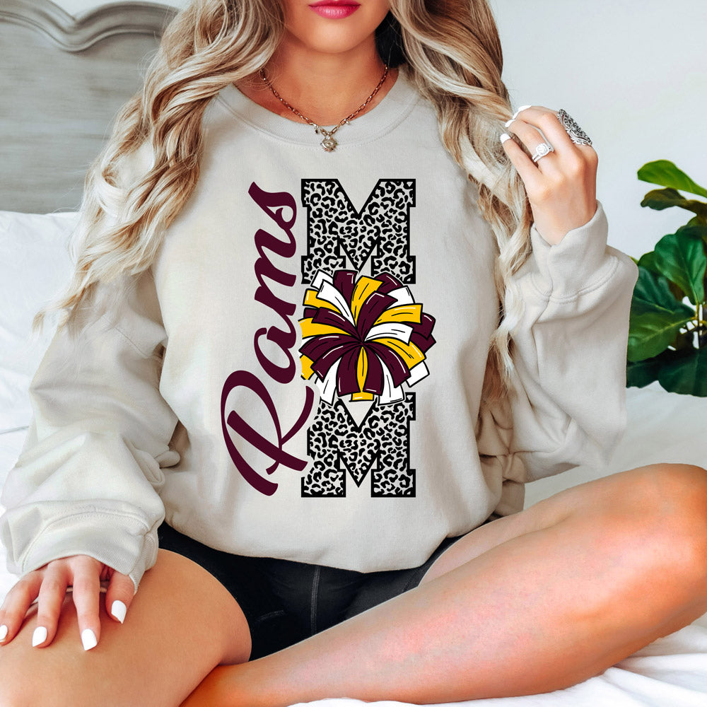 Rams Cheer Mom Sweatshirt *CHEER MOMS GROUP ORDER*